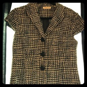 Coldwater creek short sleeve blazer small